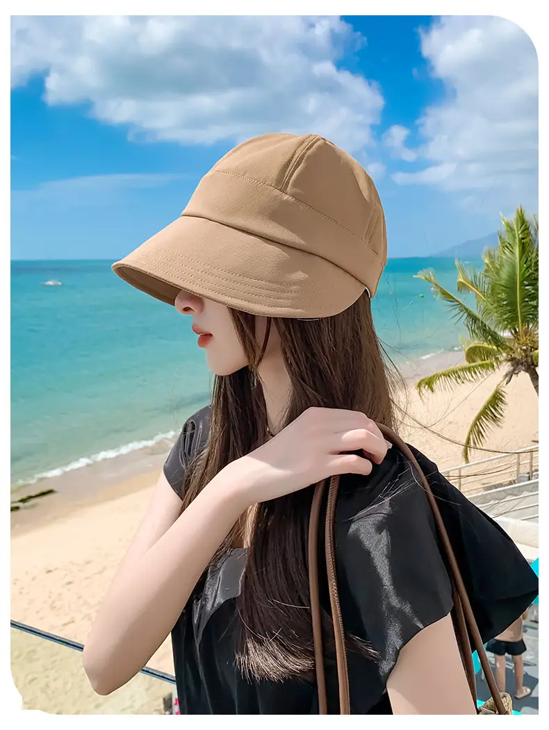 Women Black Sun Hat with Large Brim 2024 — feature 17