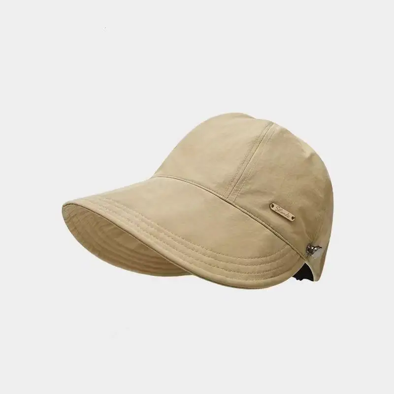 Women Black Sun Hat with Large Brim 2024
