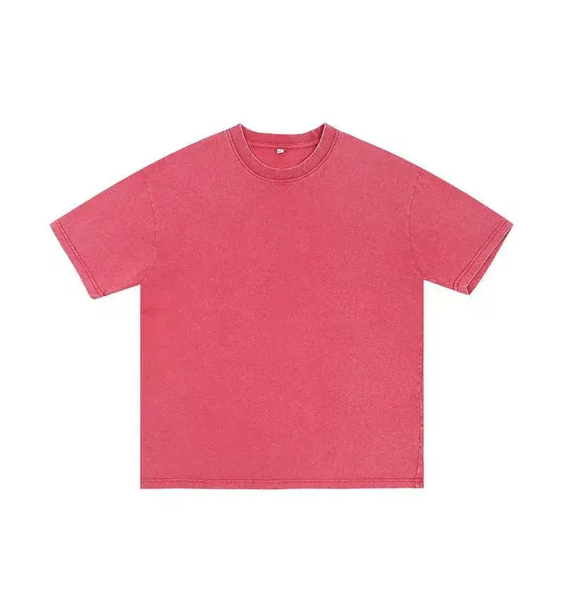 Orange Cotton Round Neck T-Shirt 250g