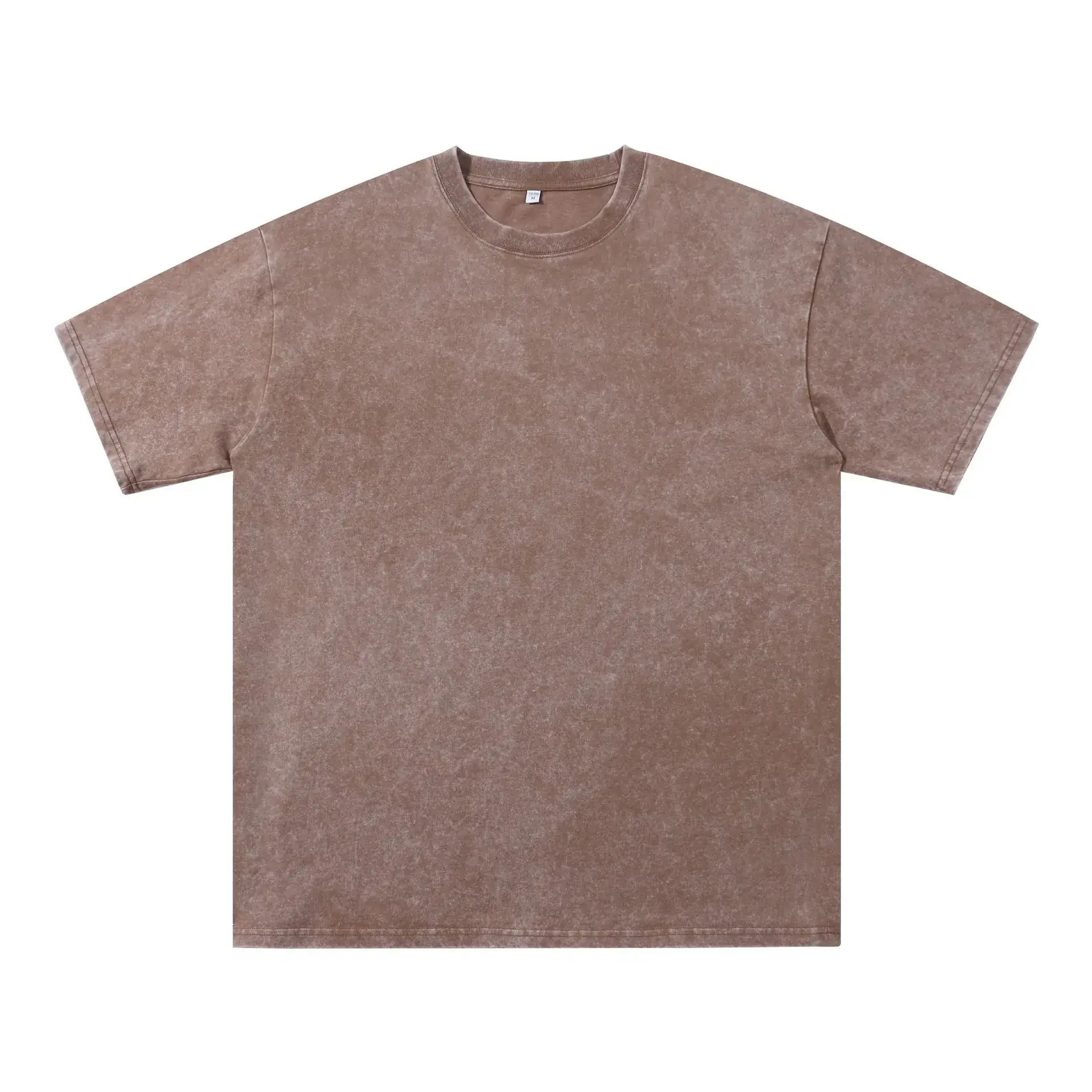Orange Cotton Round Neck T-Shirt 250g