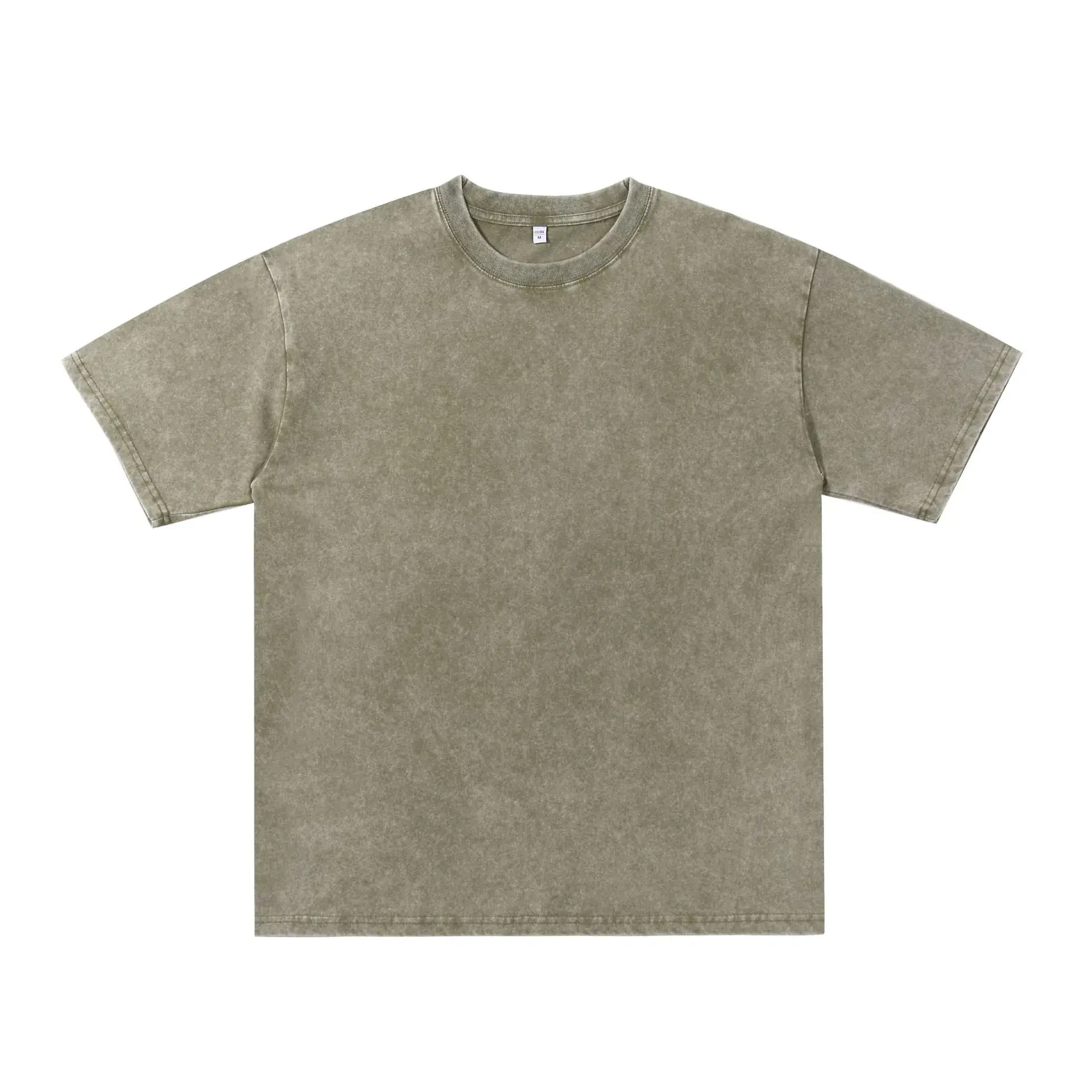 Orange Cotton Round Neck T-Shirt 250g