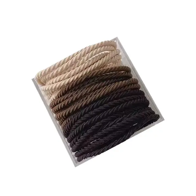2025 Spring Women's Hair Ties Geometric Line High Elasticity - Image 26