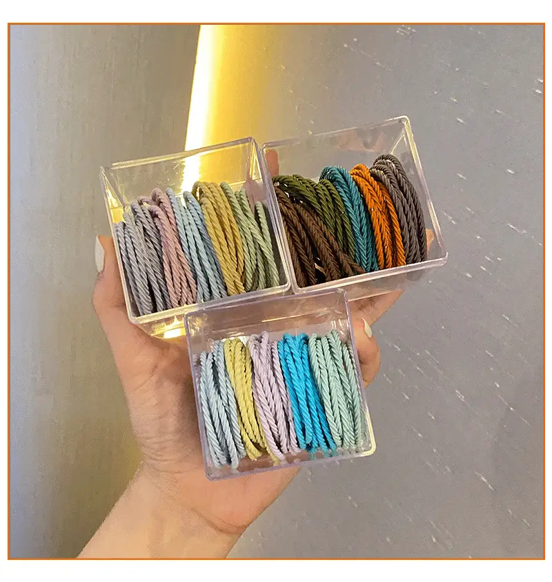 2025 Spring Women's Hair Ties Geometric Line High Elasticity β feature 4