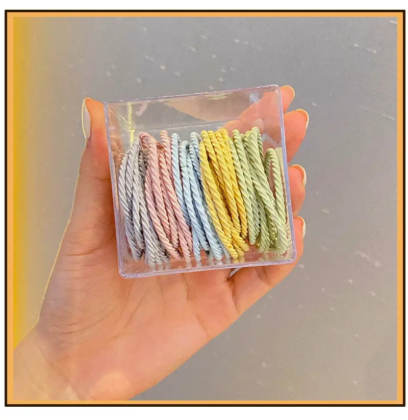 2025 Spring Women's Hair Ties Geometric Line High Elasticity β feature 5