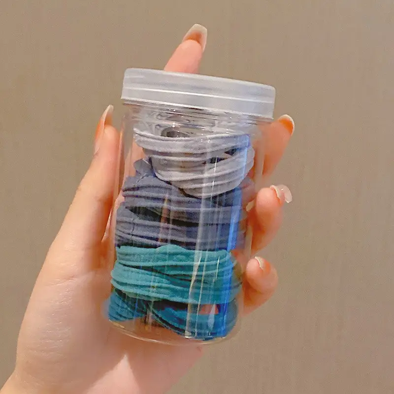2025 Spring Women's Hair Ties Geometric Line High Elasticity - Image 17