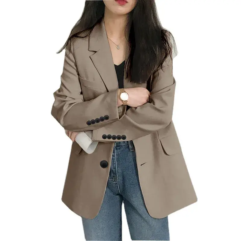 New Korean Style Loose Suit Jacket for Women 2025 - Image 9