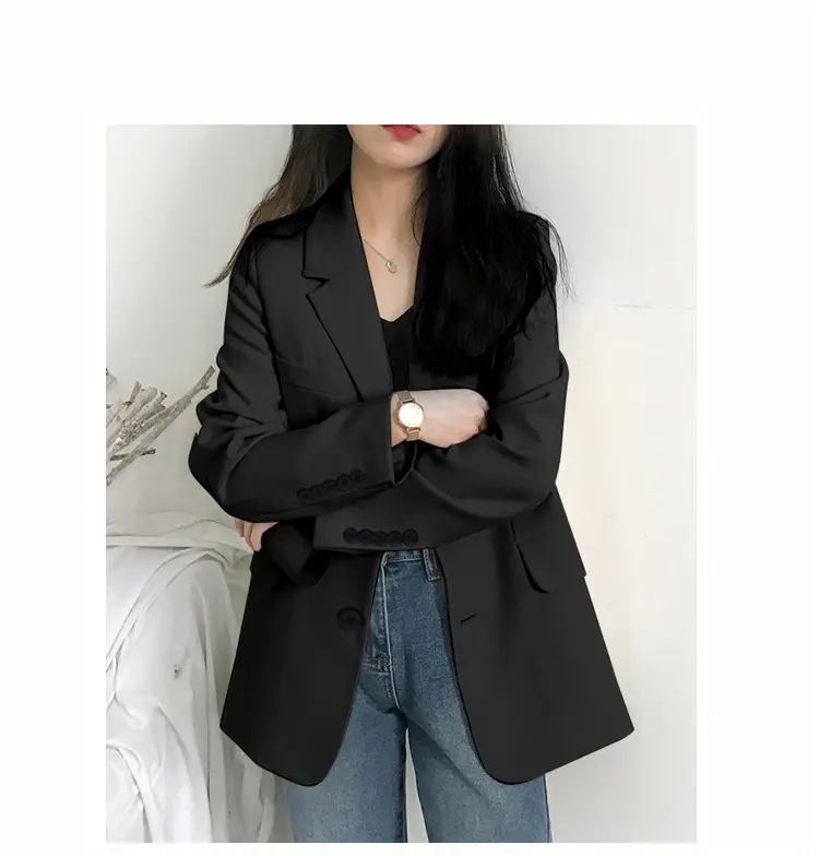 New Korean Style Loose Suit Jacket for Women 2025 — feature 21