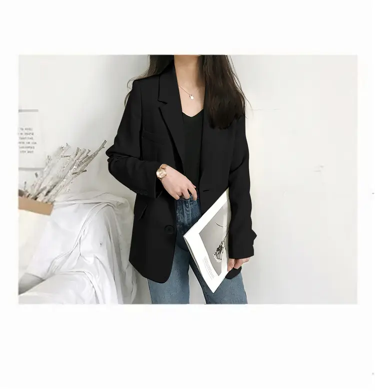 New Korean Style Loose Suit Jacket for Women 2025 — feature 24