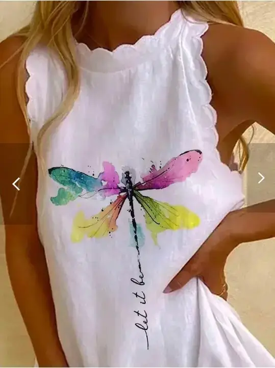 White Heart Print Flounce Nightwear for Women — feature 41