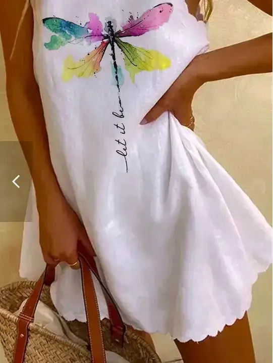 White Heart Print Flounce Nightwear for Women — feature 42