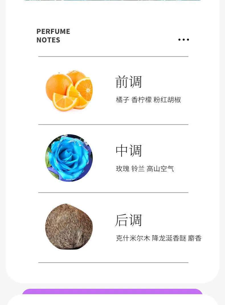 Pure Breeze Blood Orange Basil Perfume Women's Lasting Light Fragrance Student Party Girl's Fresh Small Fragrance Wholesale Generation — feature 11
