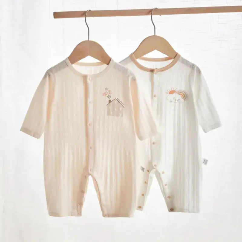 Baby Jumpsuit Set for Newborns Summer Warm Cotton - Image 6