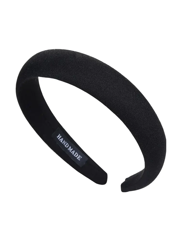 Women's White Cranial Hairband Wide Brim Summer - Image 9