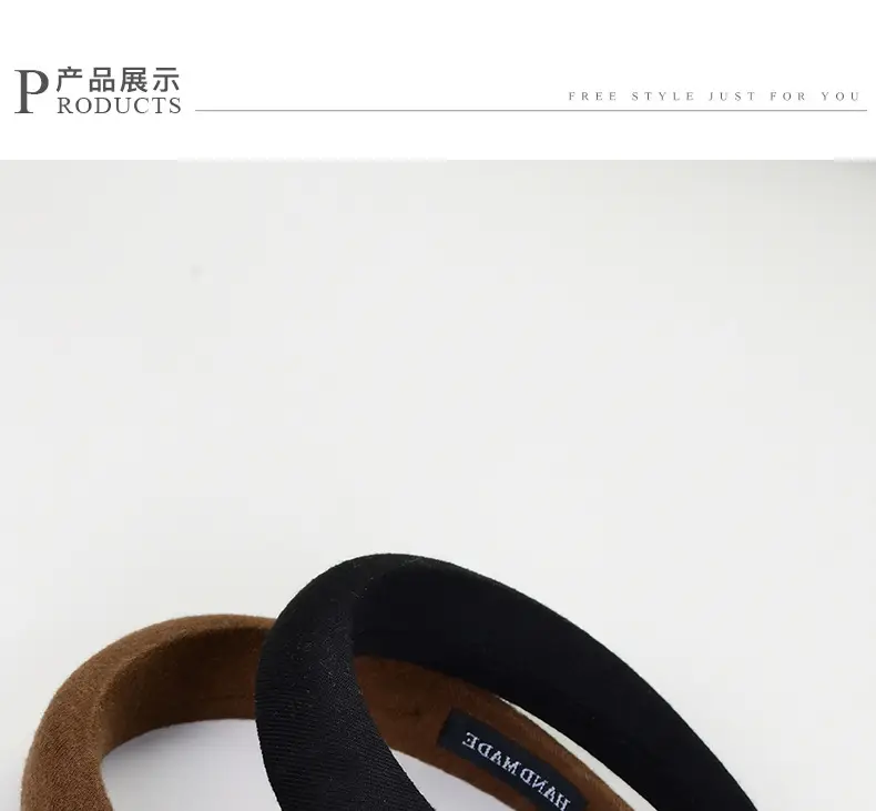 Women's White Cranial Hairband Wide Brim Summer — feature 15