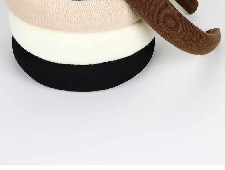 Women's White Cranial Hairband Wide Brim Summer — feature 18