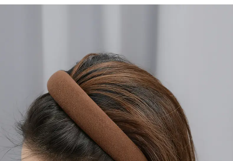 Women's White Cranial Hairband Wide Brim Summer — feature 6