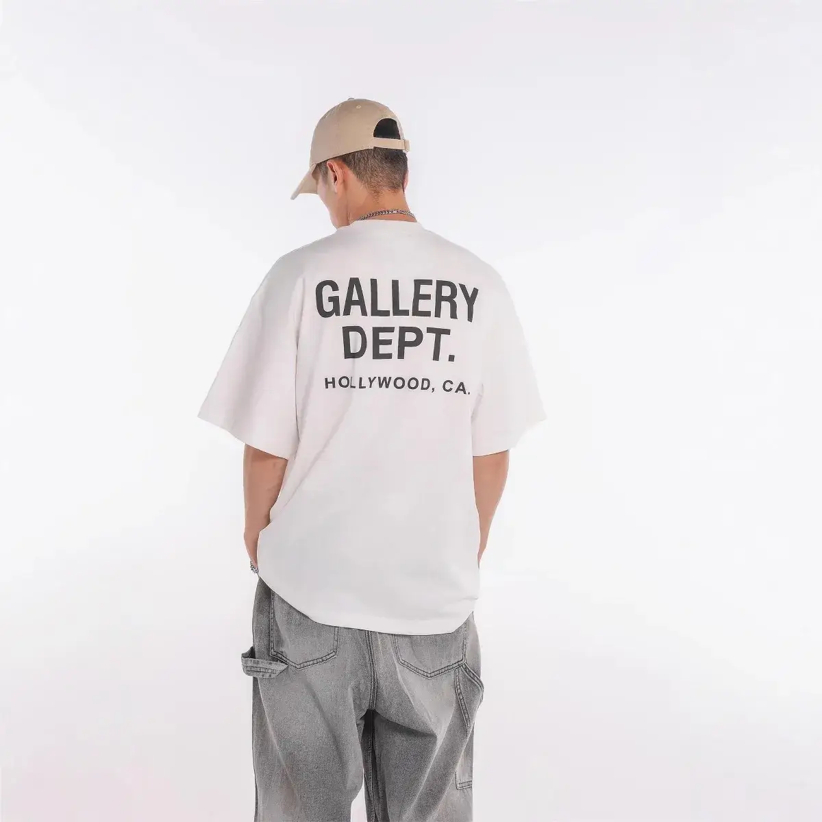 Ftf American Printed T-Shirt Gallery Dept Loose Casual
