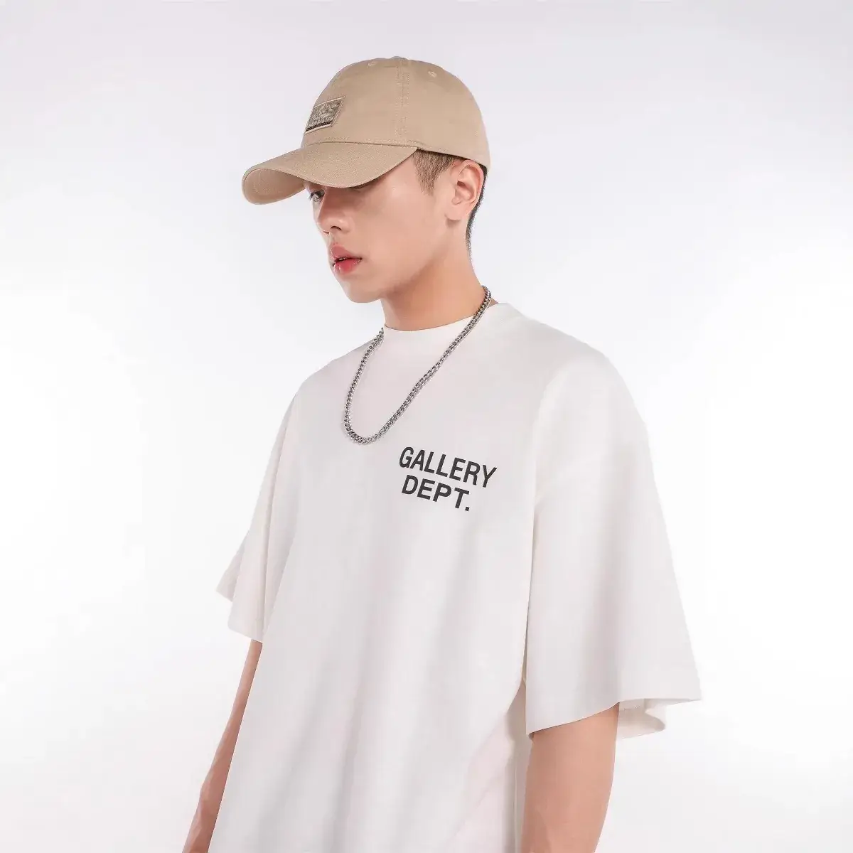 Ftf American Printed T-Shirt Gallery Dept Loose Casual