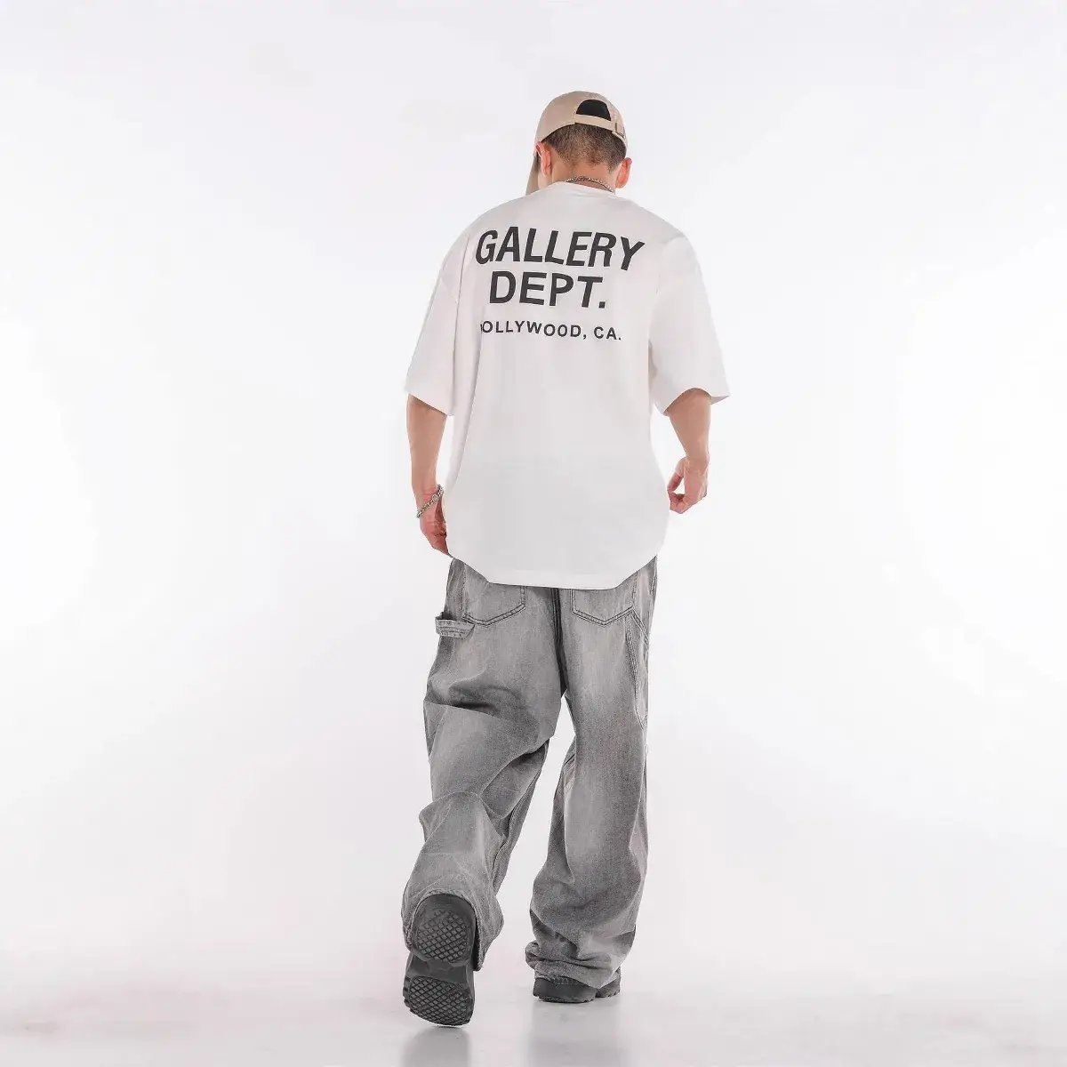 Ftf American Printed T-Shirt Gallery Dept Loose Casual