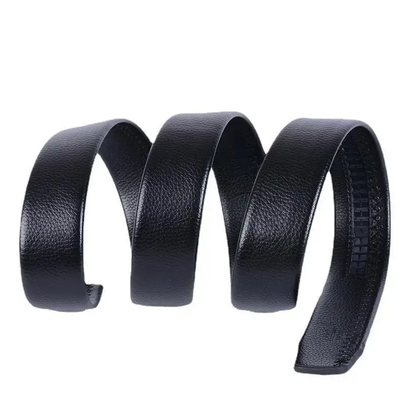 Men's Black Embroidered Belt with Rose Gold Buckle - Image 27