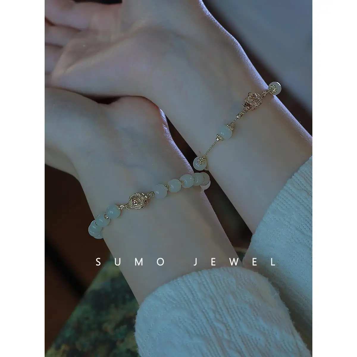 Rose Period Hetian Y Bracelet for Women 2021 - Image 5