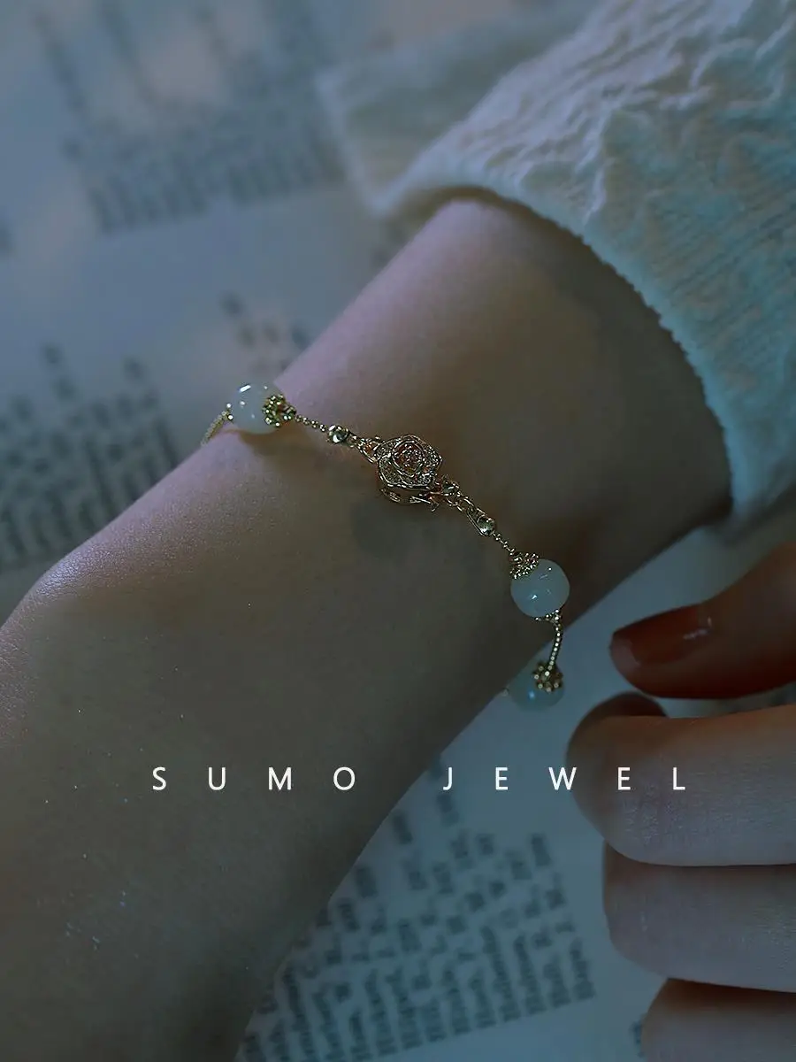 Rose Period Hetian Y Bracelet for Women 2021 — feature 8