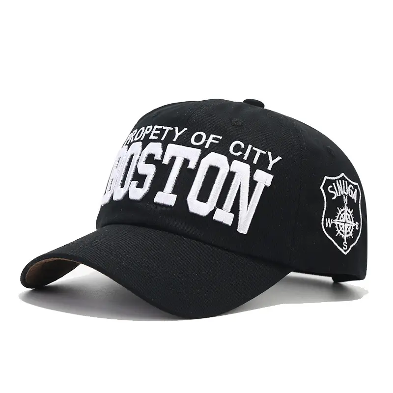 2024 Korean Style Men Women Peaked Cap Stereo Embroidered Blue - Image 2