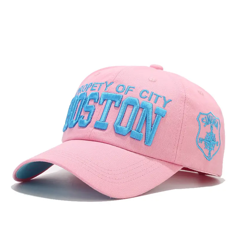 2024 Korean Style Men Women Peaked Cap Stereo Embroidered Blue - Image 9