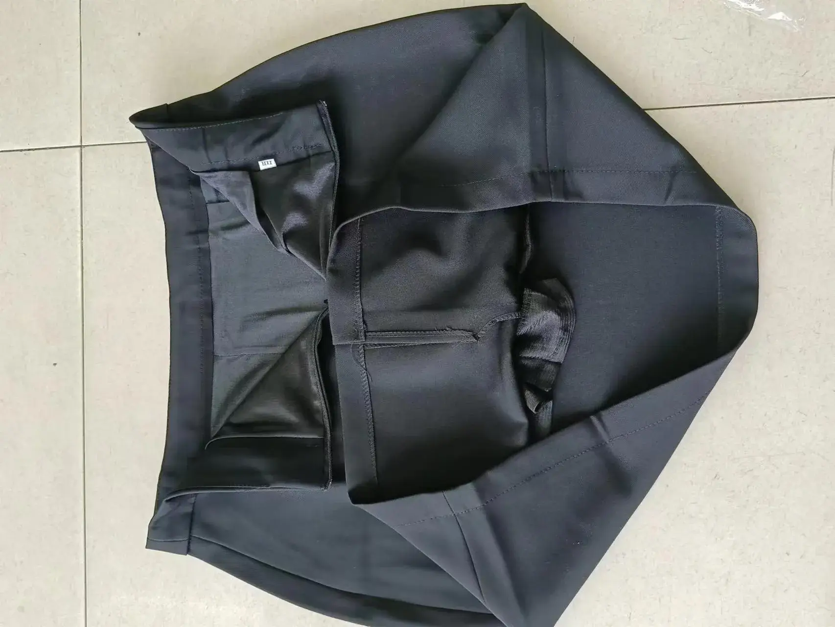 Spring Black Reticulated Hip Skirt High Waist Slimming Mid-length Women's Skirt — feature 4