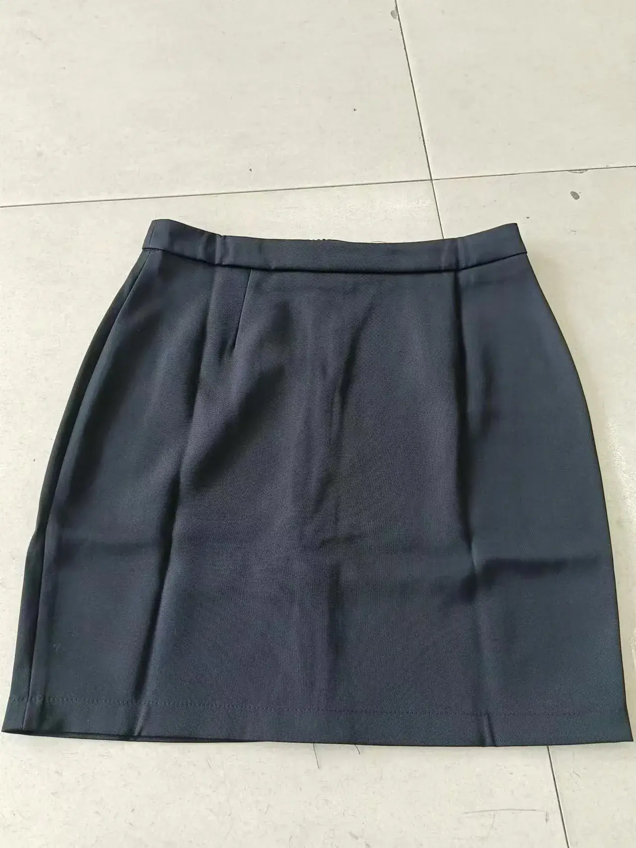 Spring Black Reticulated Hip Skirt High Waist Slimming Mid-length Women's Skirt - Image 2