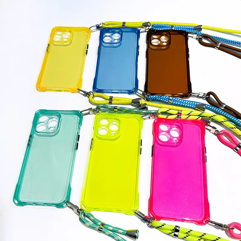 Purple Four-Corner Phone Case for iPhone 17 Pro Max — feature 5