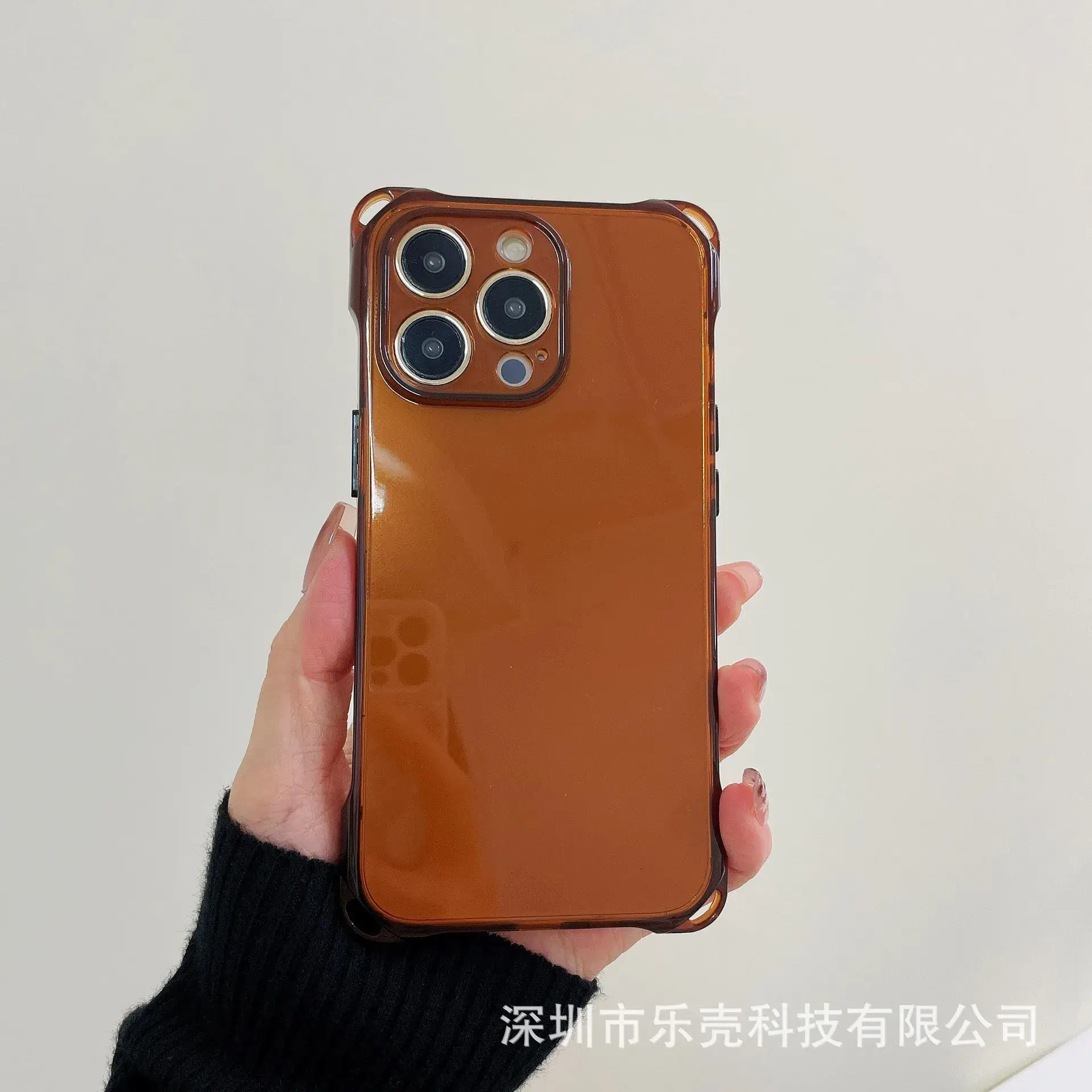 Purple Four-Corner Phone Case for iPhone 17 Pro Max - Image 2