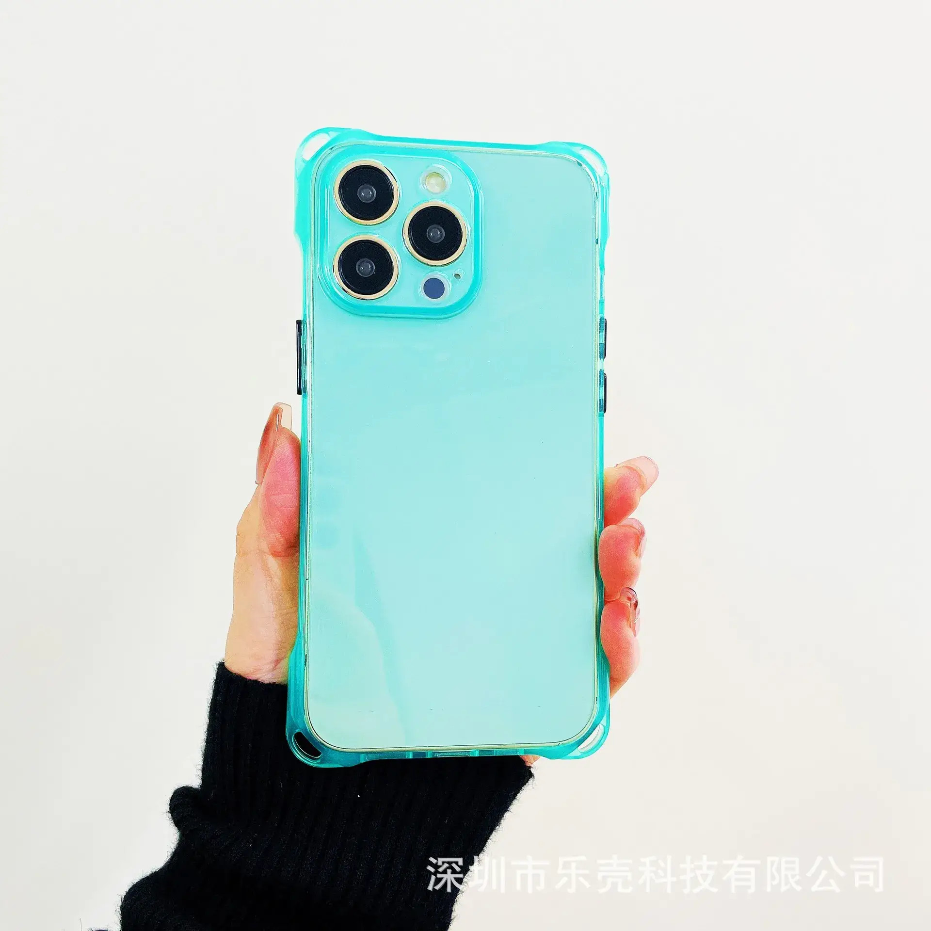 Purple Four-Corner Phone Case for iPhone 17 Pro Max - Image 3