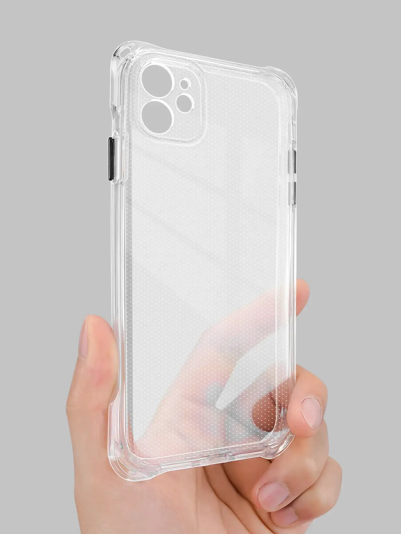 Purple Four-Corner Phone Case for iPhone 17 Pro Max - Image 4