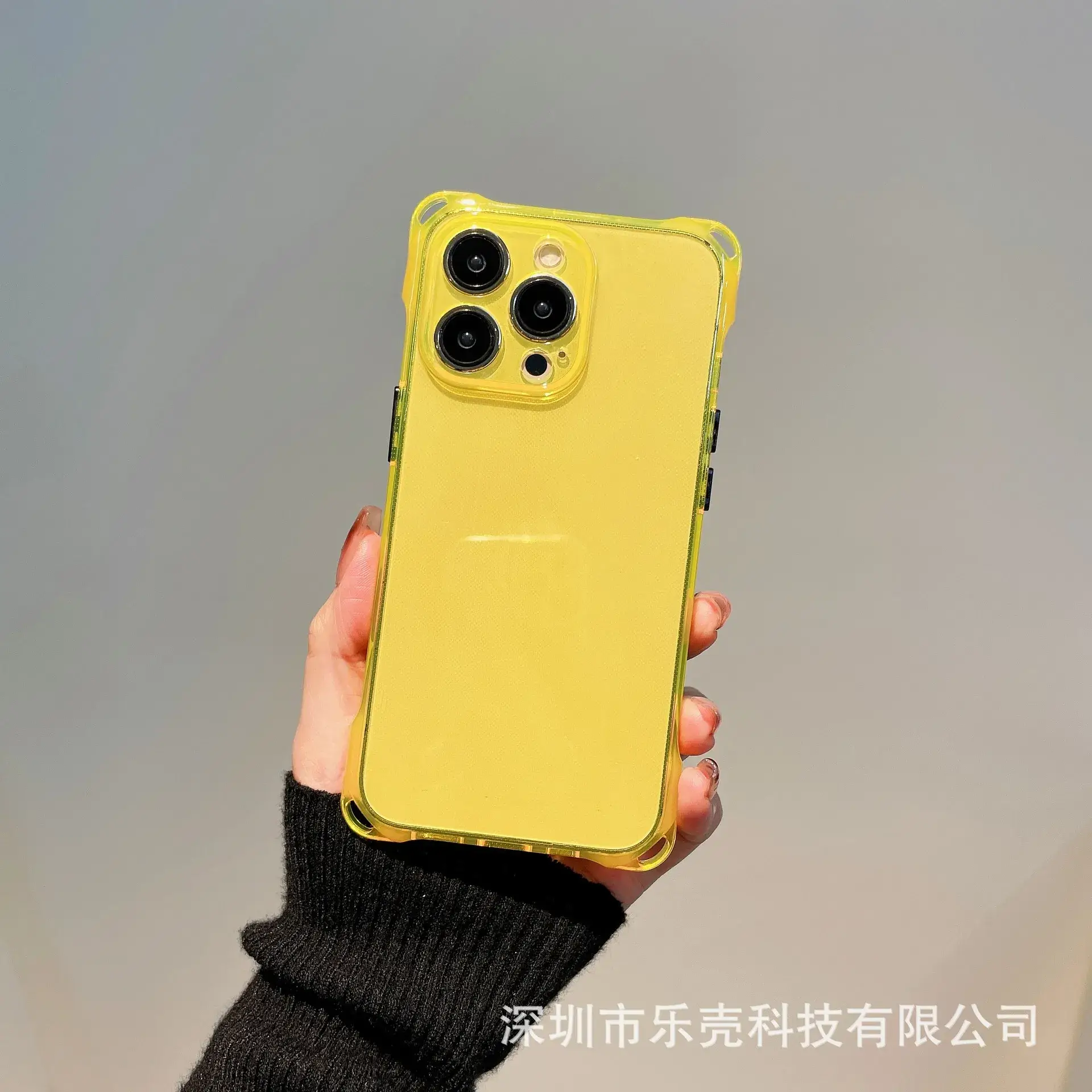 Purple Four-Corner Phone Case for iPhone 17 Pro Max - Image 5