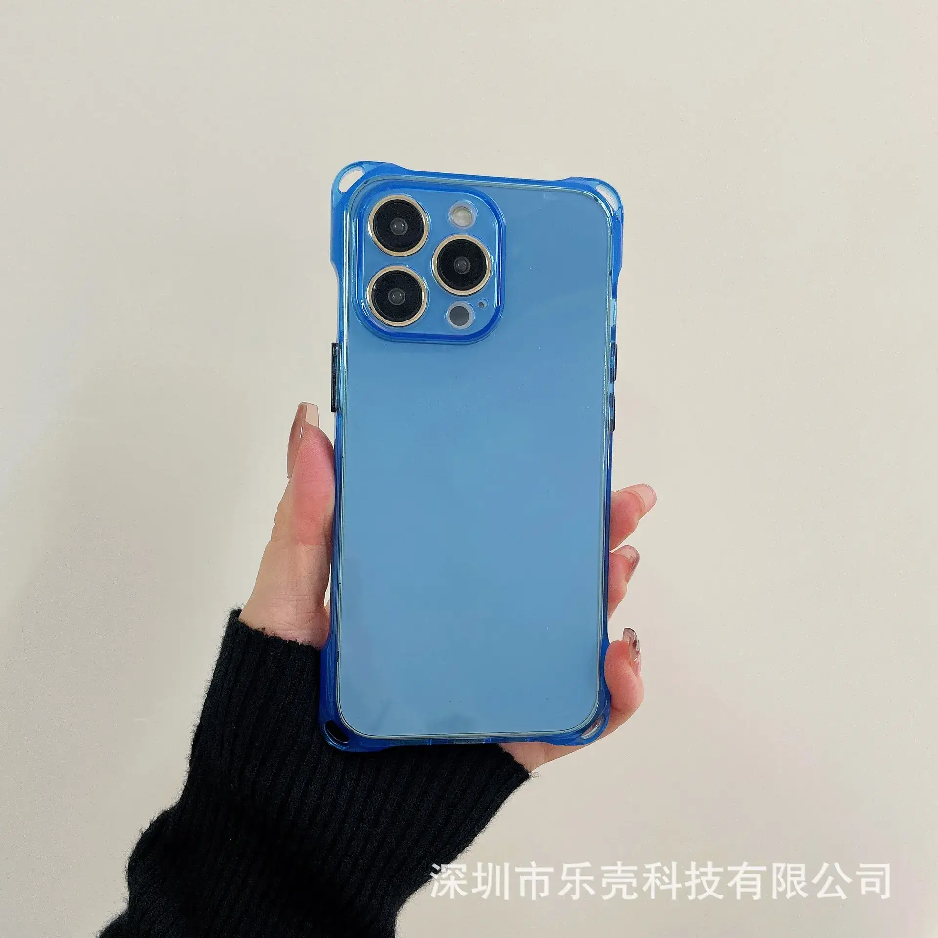 Purple Four-Corner Phone Case for iPhone 17 Pro Max - Image 6