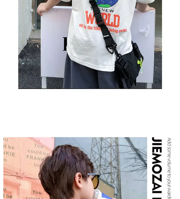 Boys Printed T-Shirt White Earth World Map Design — feature 27