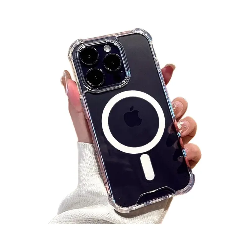 Magnetic Phone Case for iPhone 17Promax 16 Acrylic Anti-Fall