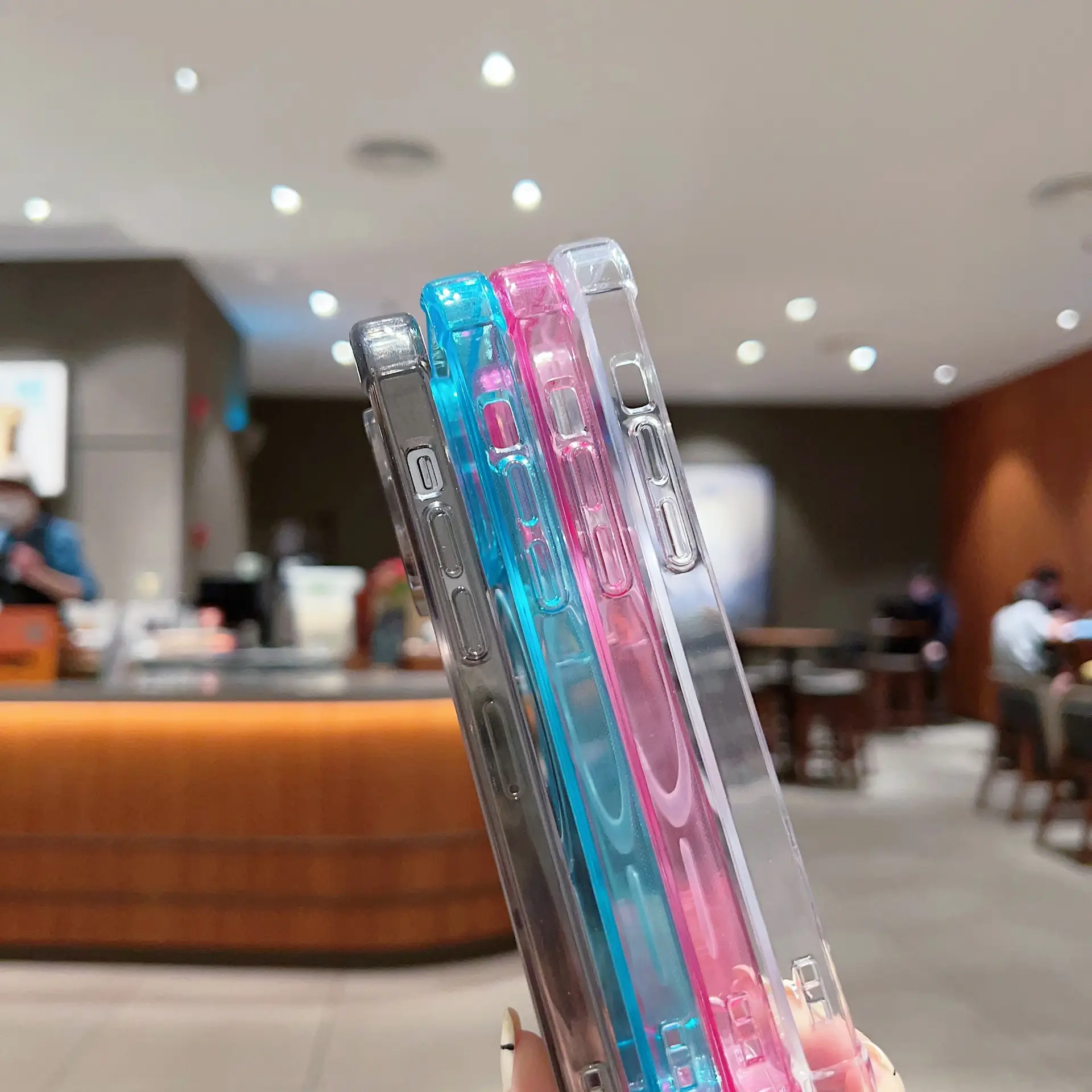 Magnetic Phone Case for iPhone 17Promax 16 Acrylic Anti-Fall — feature 17