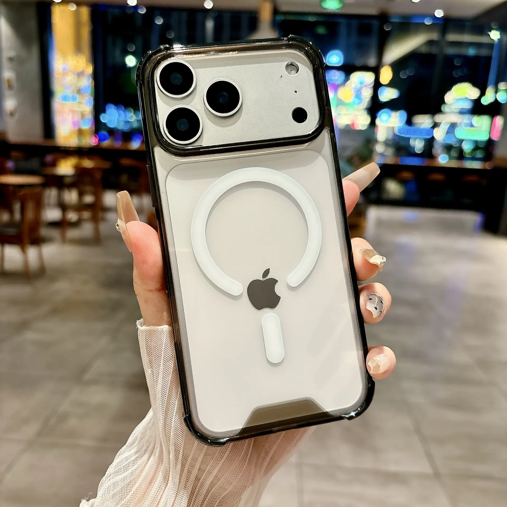 Magnetic Phone Case for iPhone 17Promax 16 Acrylic Anti-Fall — feature 25