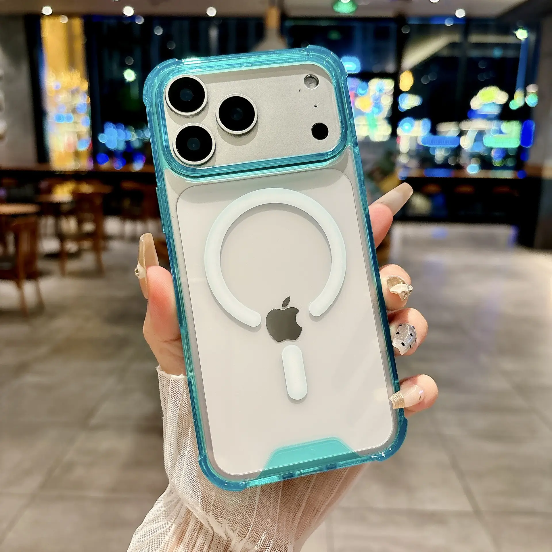 Magnetic Phone Case for iPhone 17Promax 16 Acrylic Anti-Fall — feature 26
