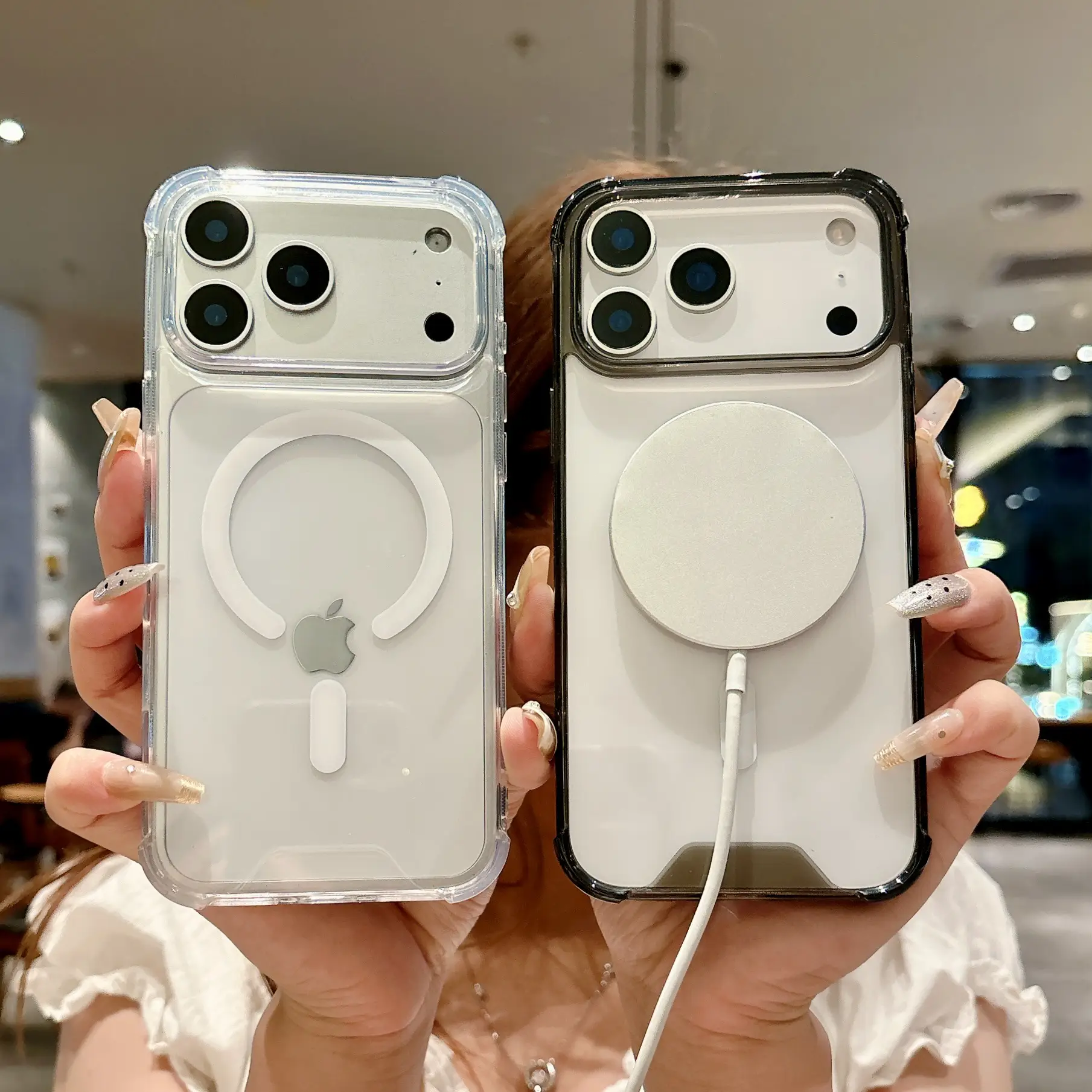 Magnetic Phone Case for iPhone 17Promax 16 Acrylic Anti-Fall — feature 33