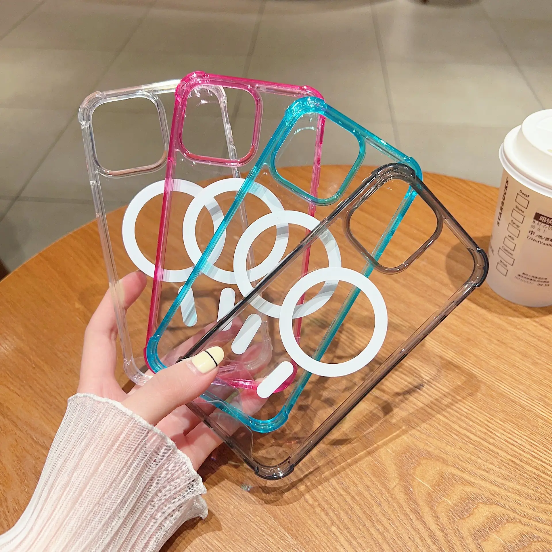 Magnetic Phone Case for iPhone 17Promax 16 Acrylic Anti-Fall — feature 4