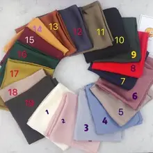 Imitation Silk Scarf Large Angle Floral Pattern — feature 11