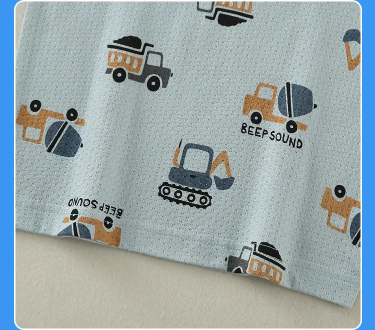 Baby's Cotton Graphic Vest for Boys Summer Wear — feature 19