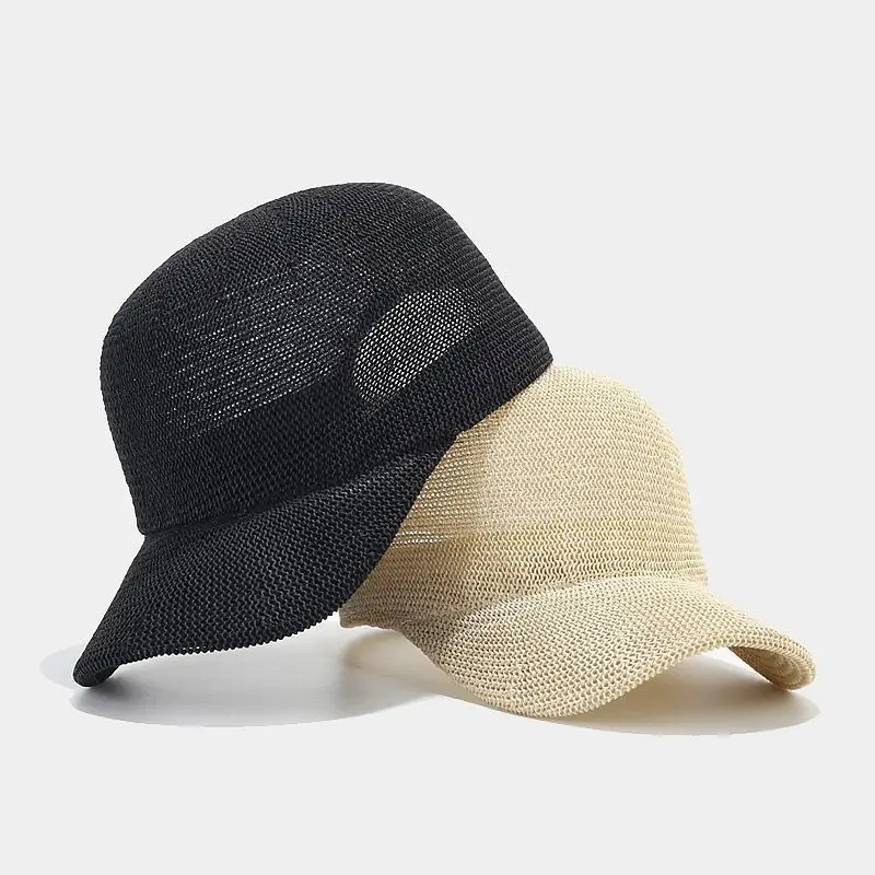 Women Adjustable Straw Sun Hat Beige Adjustable Cap