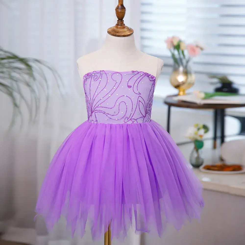 2023 Green Tinker Bell Sleeveless Girls Dress Medium — feature 16
