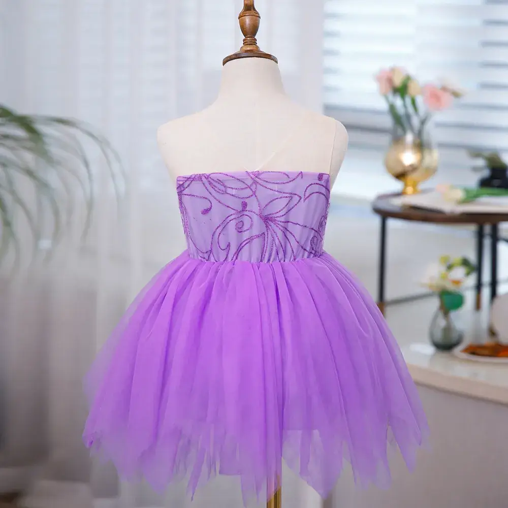 2023 Green Tinker Bell Sleeveless Girls Dress Medium — feature 17