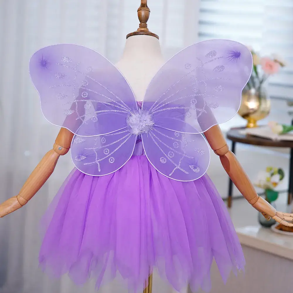 2023 Green Tinker Bell Sleeveless Girls Dress Medium — feature 20