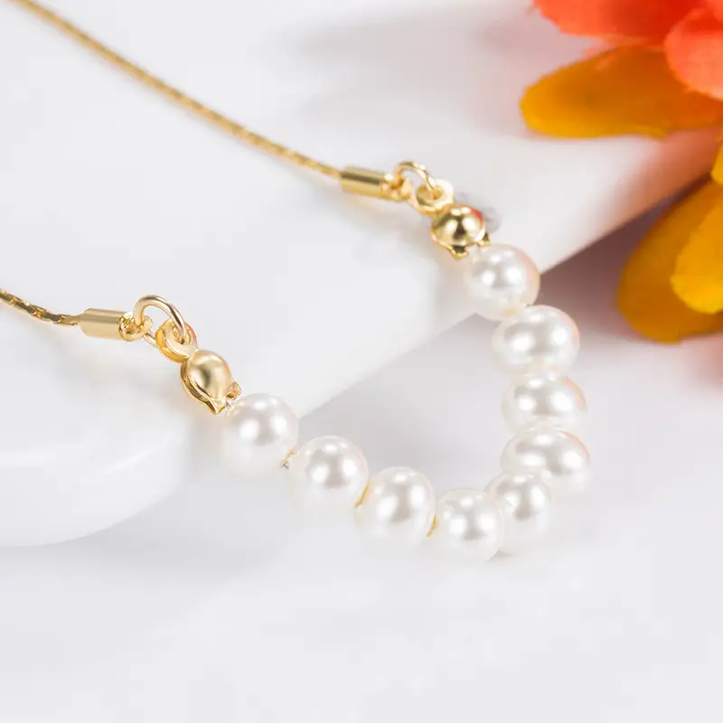 Freshwater Pearl Clavicle Necklace for Women